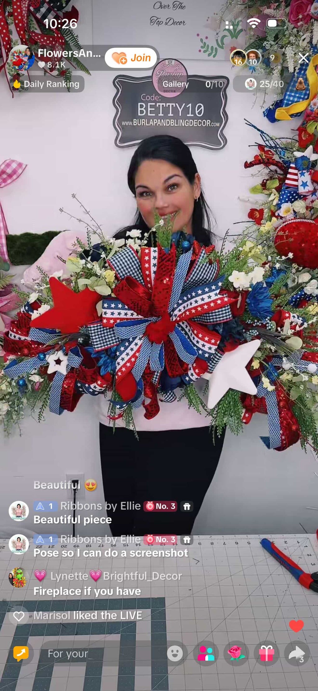 Patriotic Door Swag Wreath, 4th of July Front Door Decor, Patriotic Mailbox Swag, Red White Blue Wreath, Americana Porch Decor, July 4th Bow Wreath