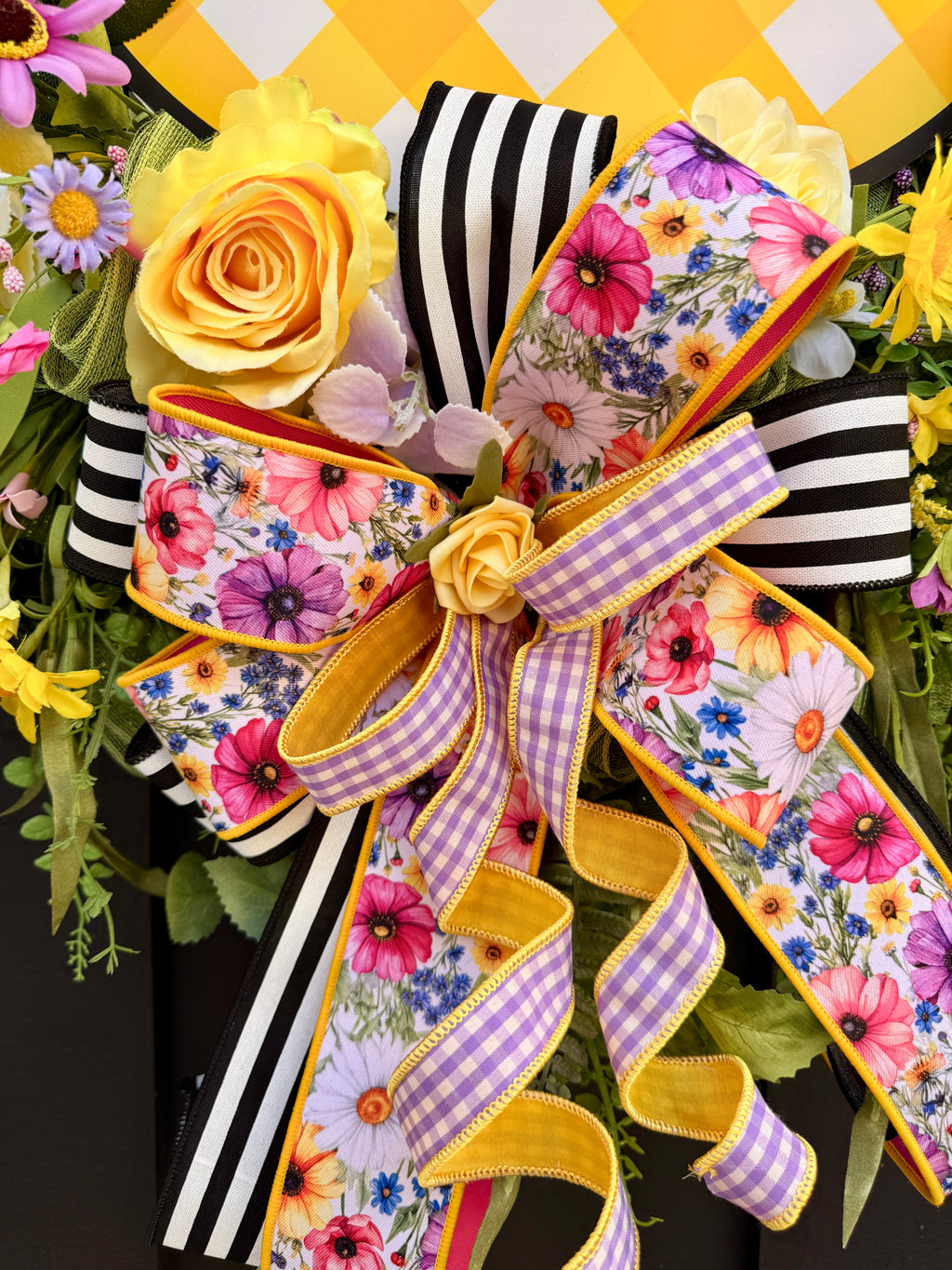 Spring Welcome Wreath