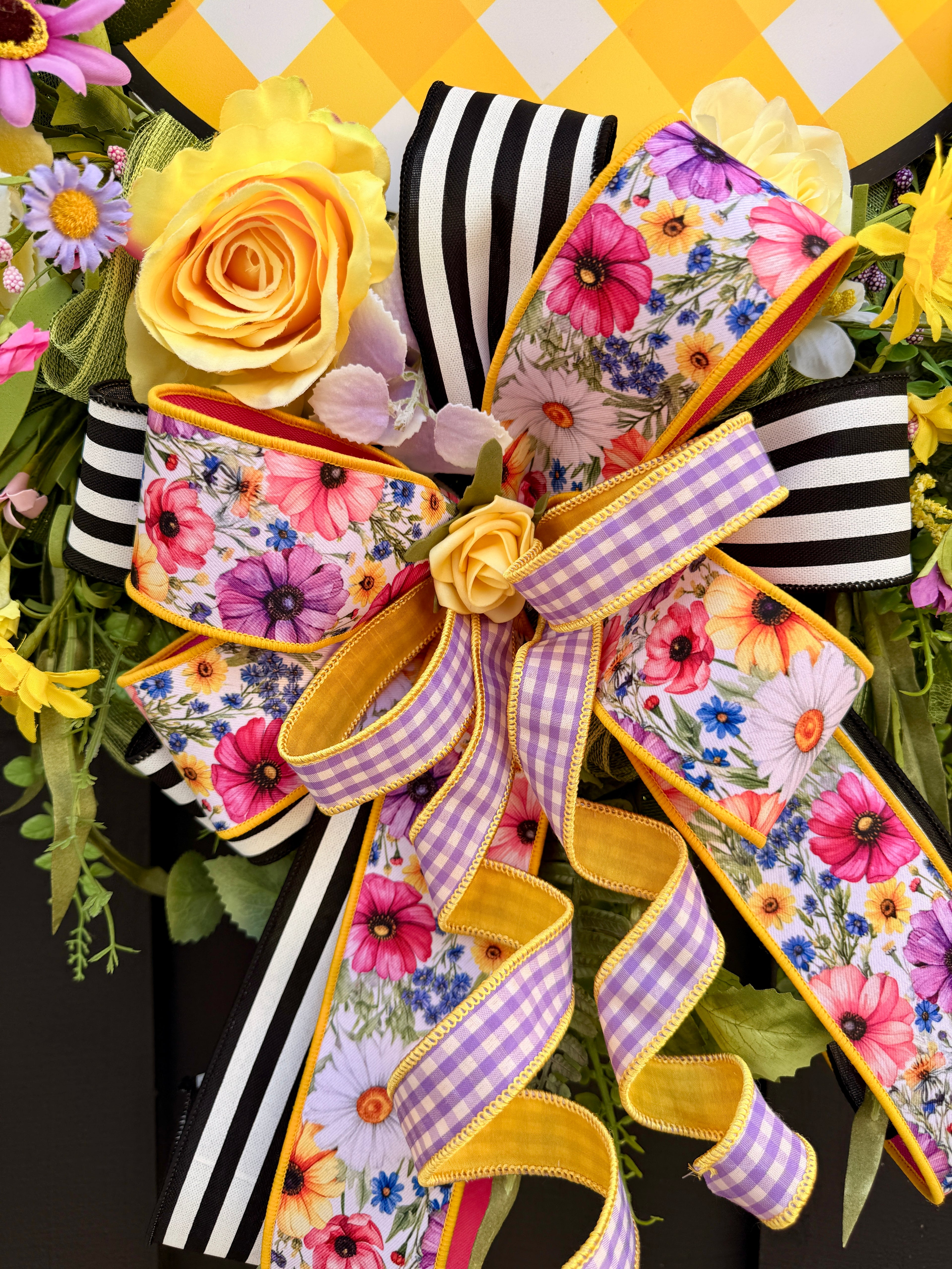 Spring Welcome Wreath
