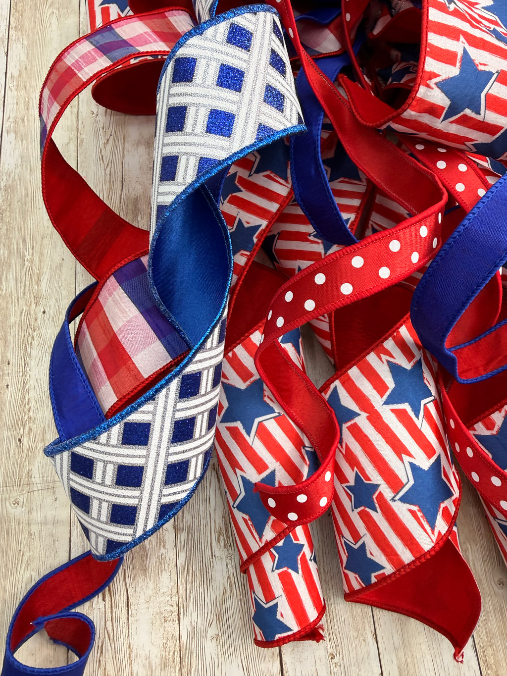 🇺🇸 Large Navy Patriotic Bow | Red White Blue Front Door Bow | 4th of July Wreath Bow | Americana Decor | Memorial Day Bow