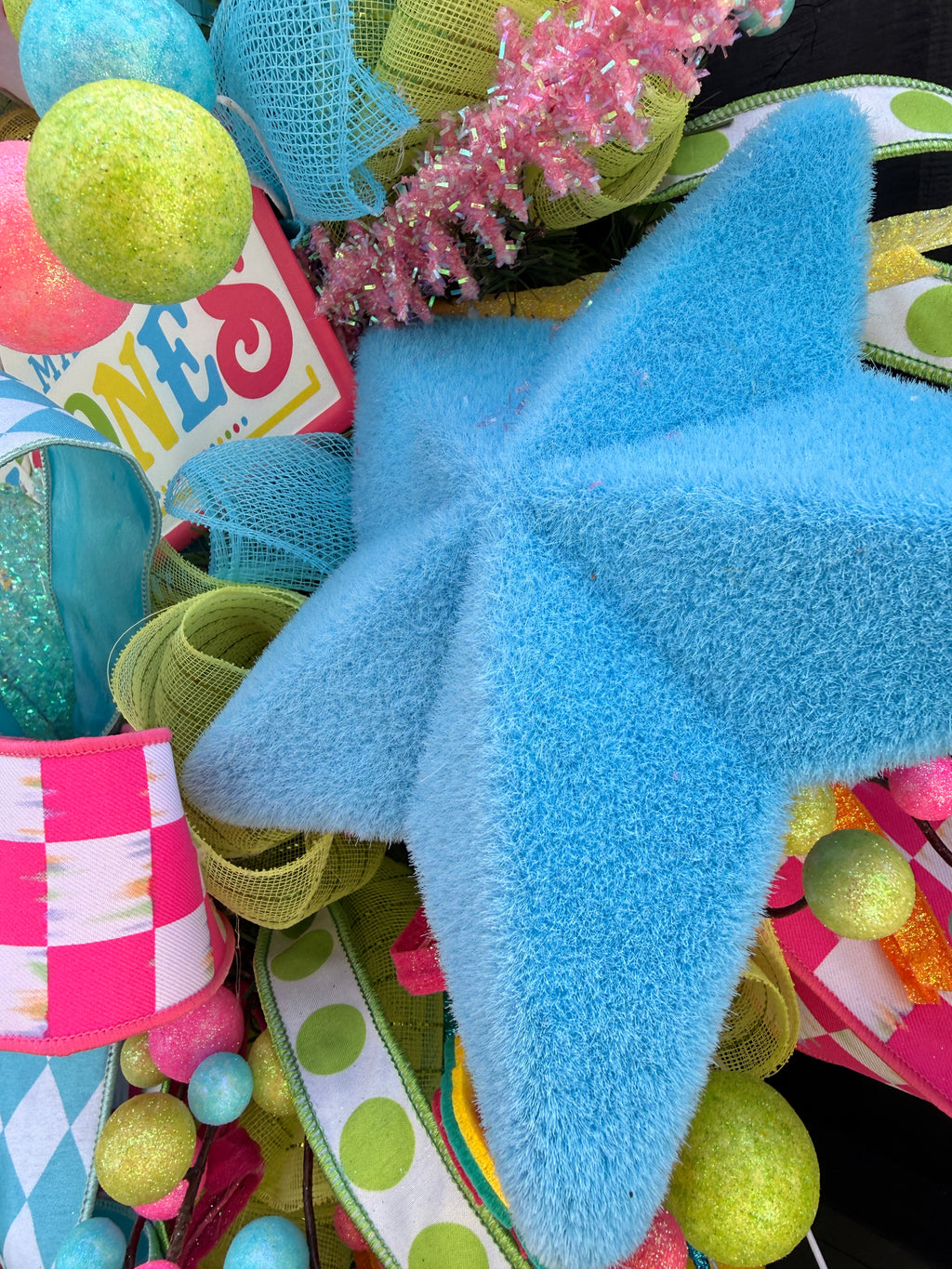 Hand Made Snow Cones Wreath