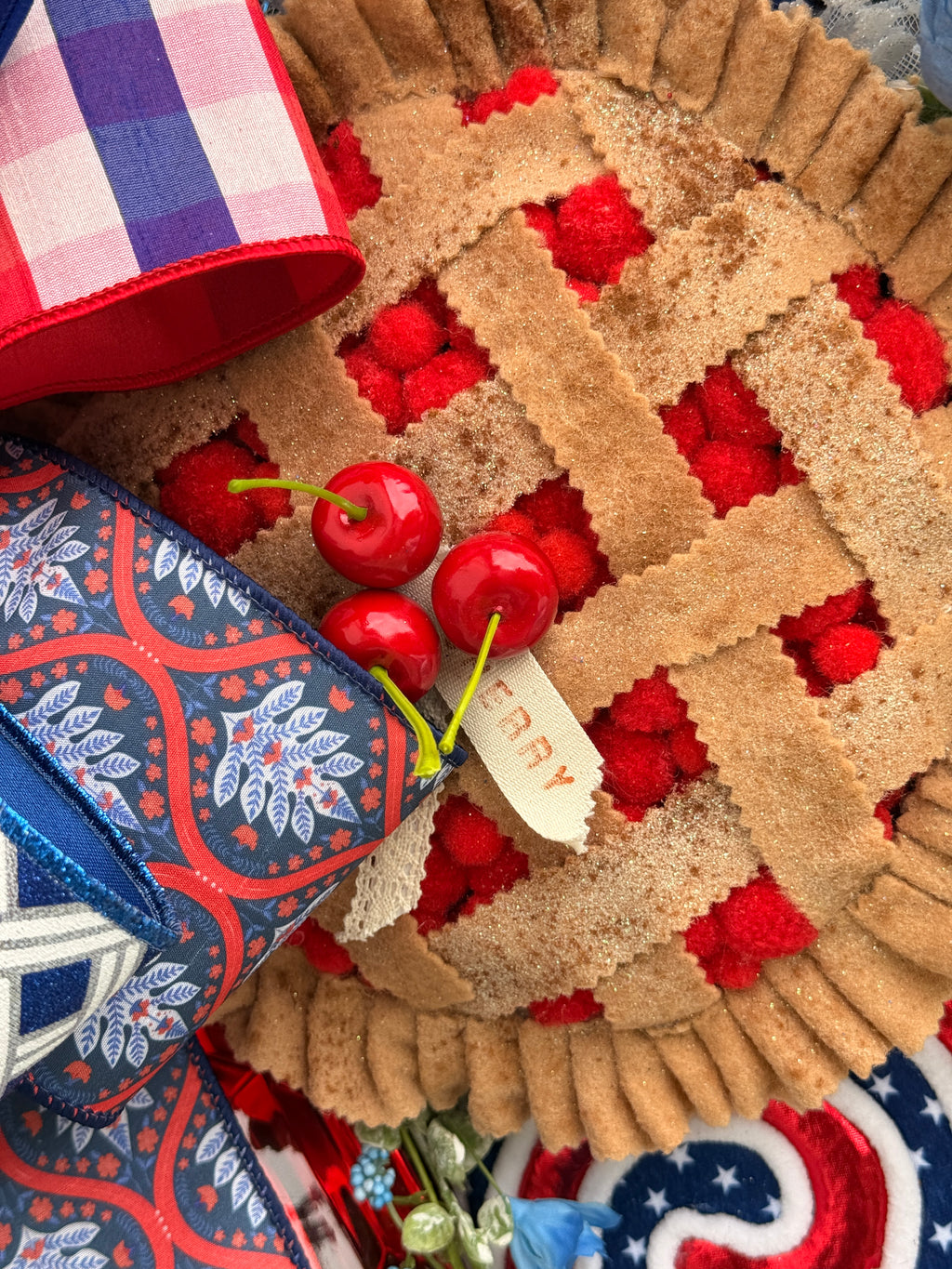 Sweet Land of Liberty Patriotic Wreath