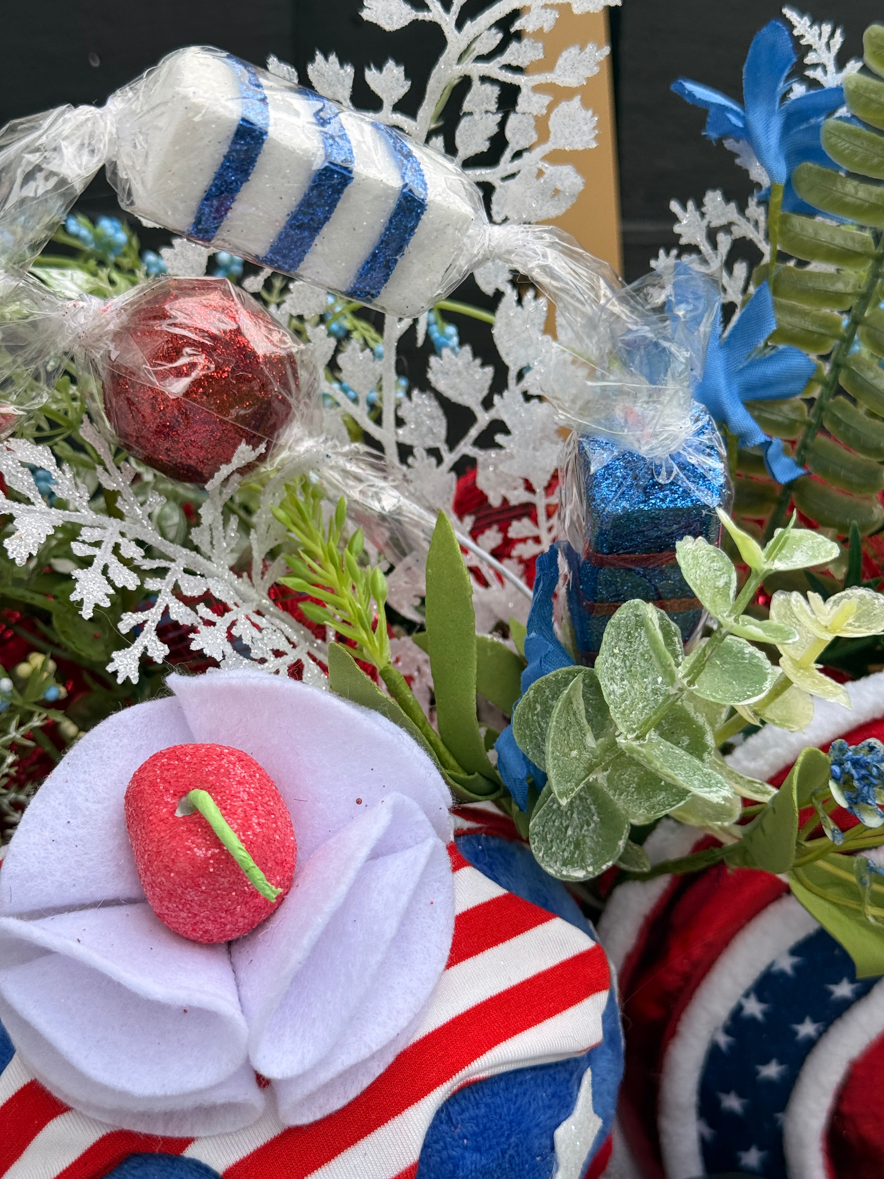 Sweet Land of Liberty Patriotic Wreath