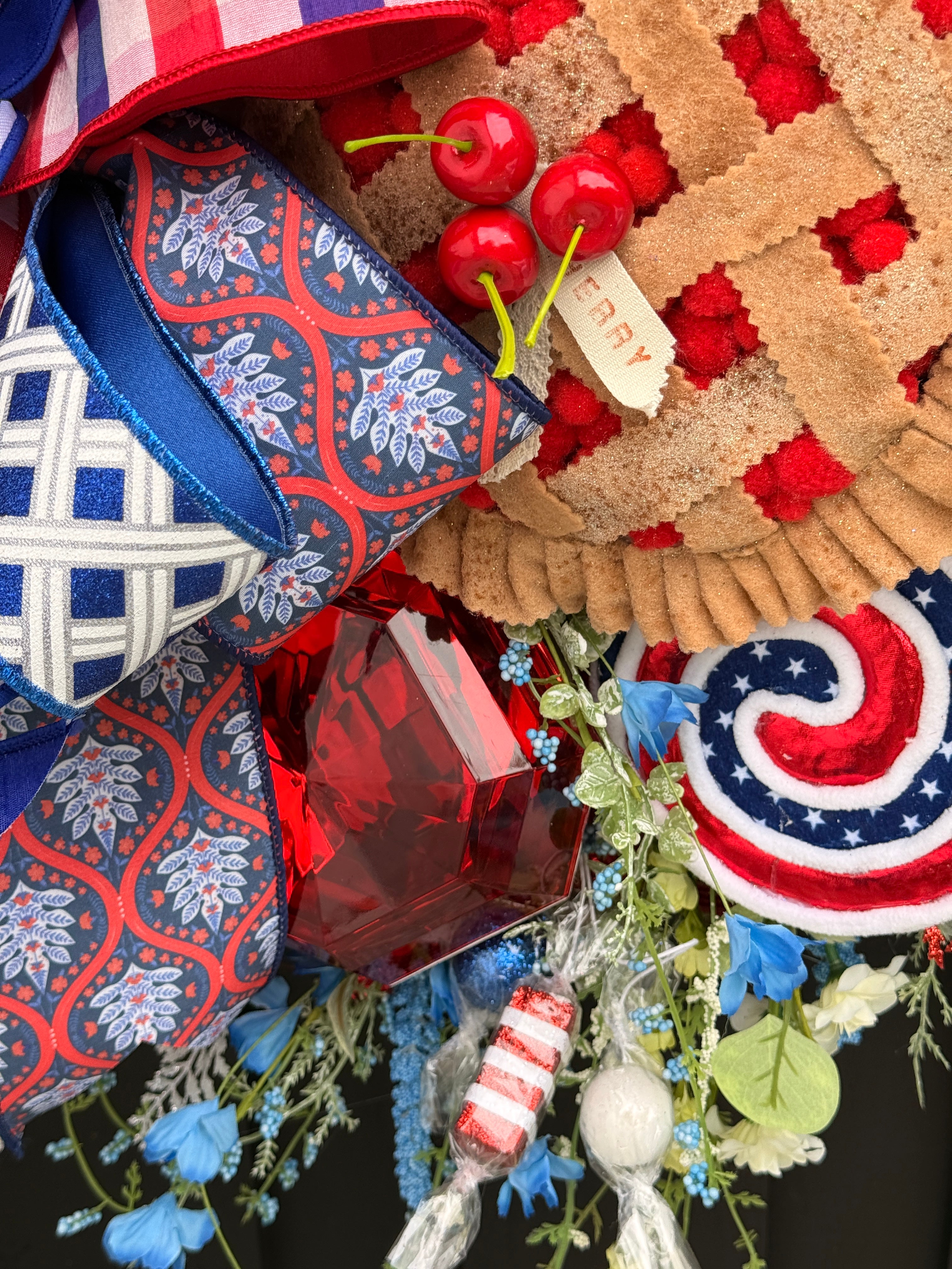 Sweet Land of Liberty Patriotic Wreath