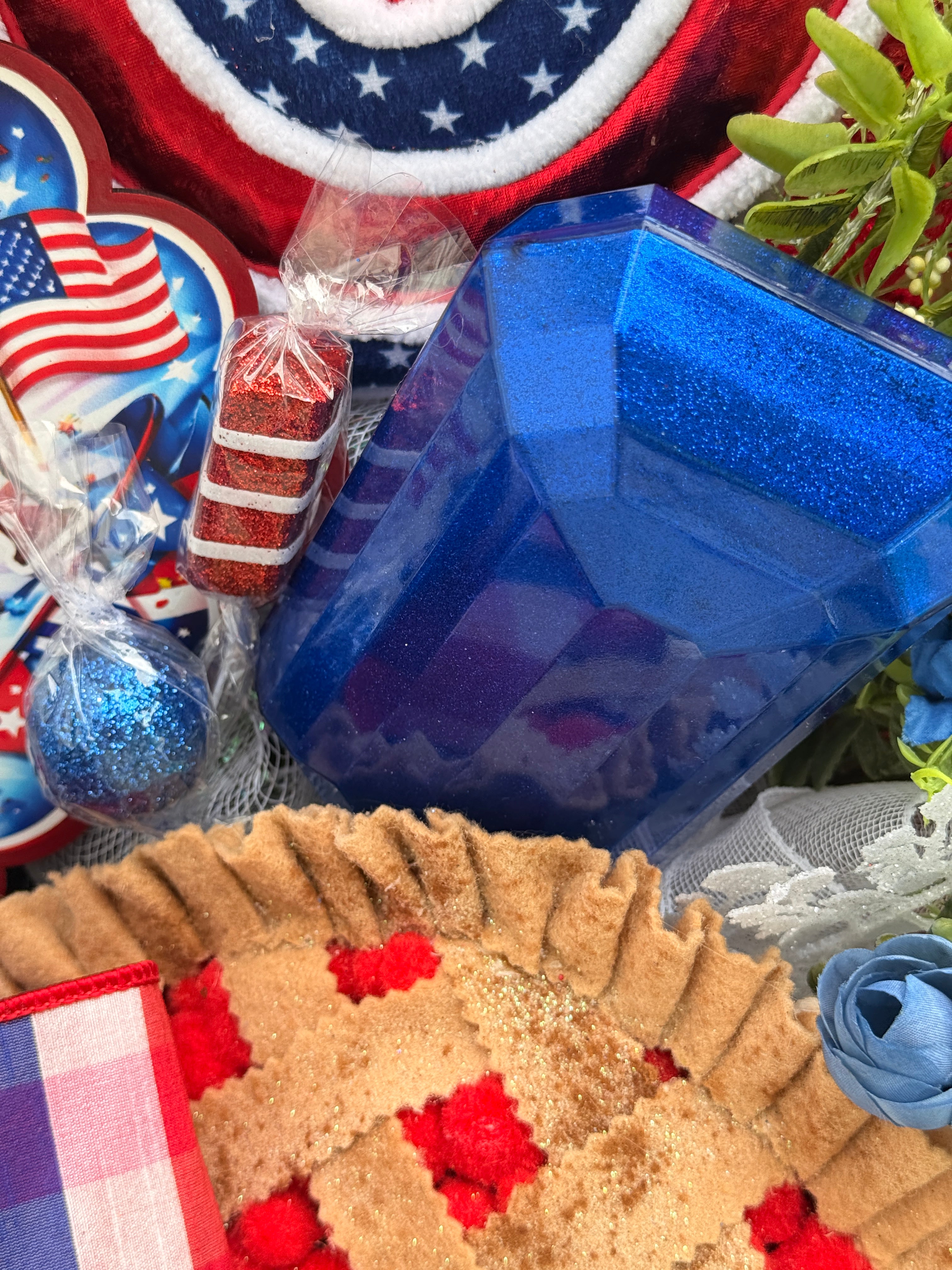 Sweet Land of Liberty Patriotic Wreath