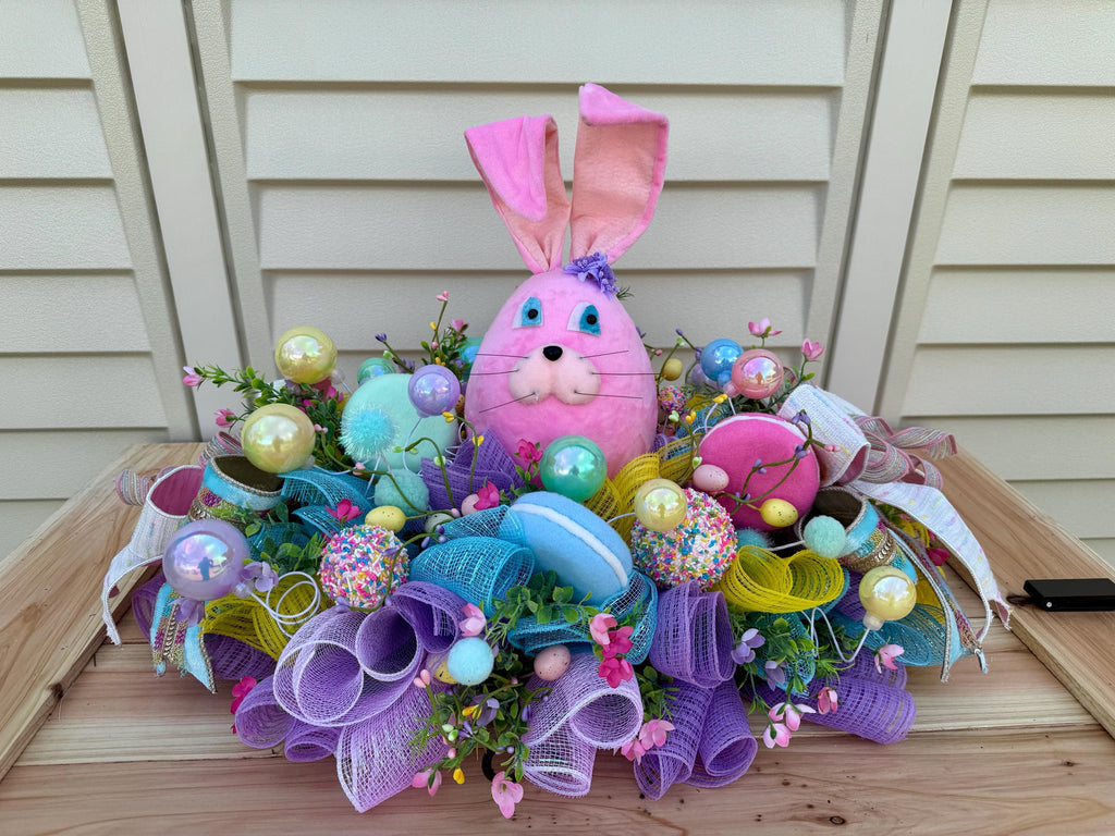 Whimsical Easter Bunny Centerpiece