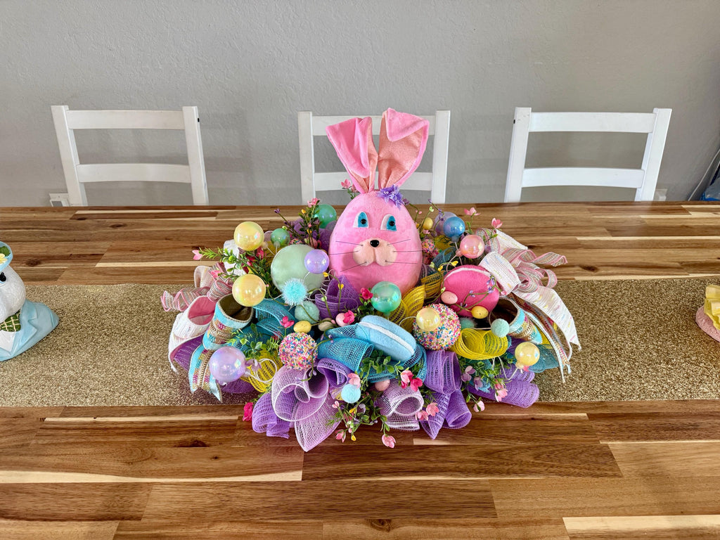 Whimsical Easter Bunny Centerpiece