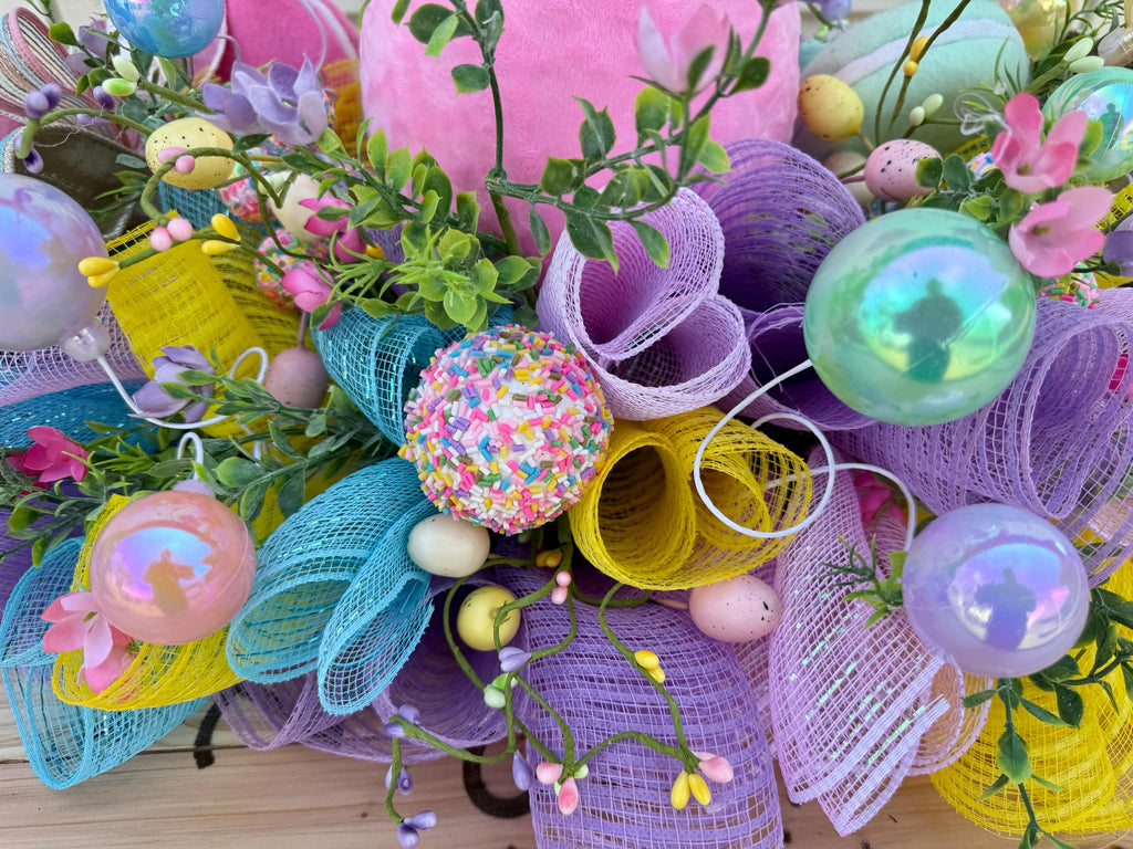 Whimsical Easter Bunny Centerpiece