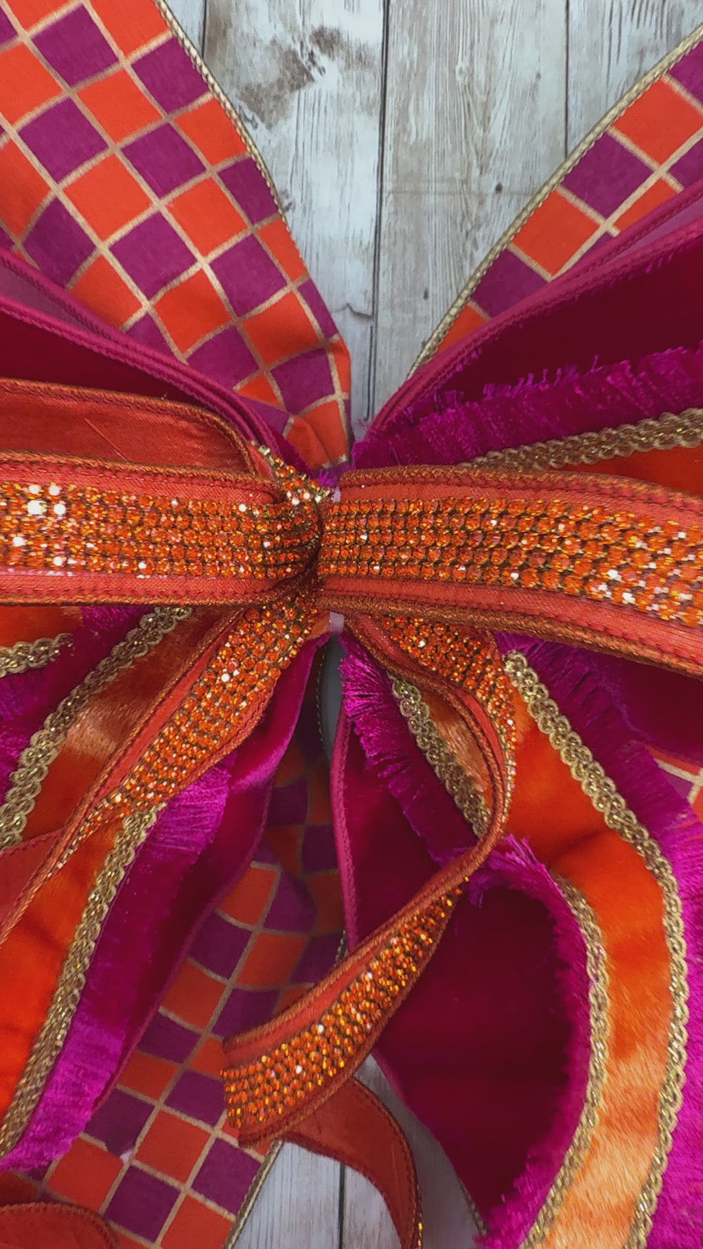Extra Large Burgundy and Orange Bow, Fall Front Door Decor, Autumn Wreath Bow, Thanksgiving Door Bow, Rustic Elegant Porch Decor, Harvest Bow
